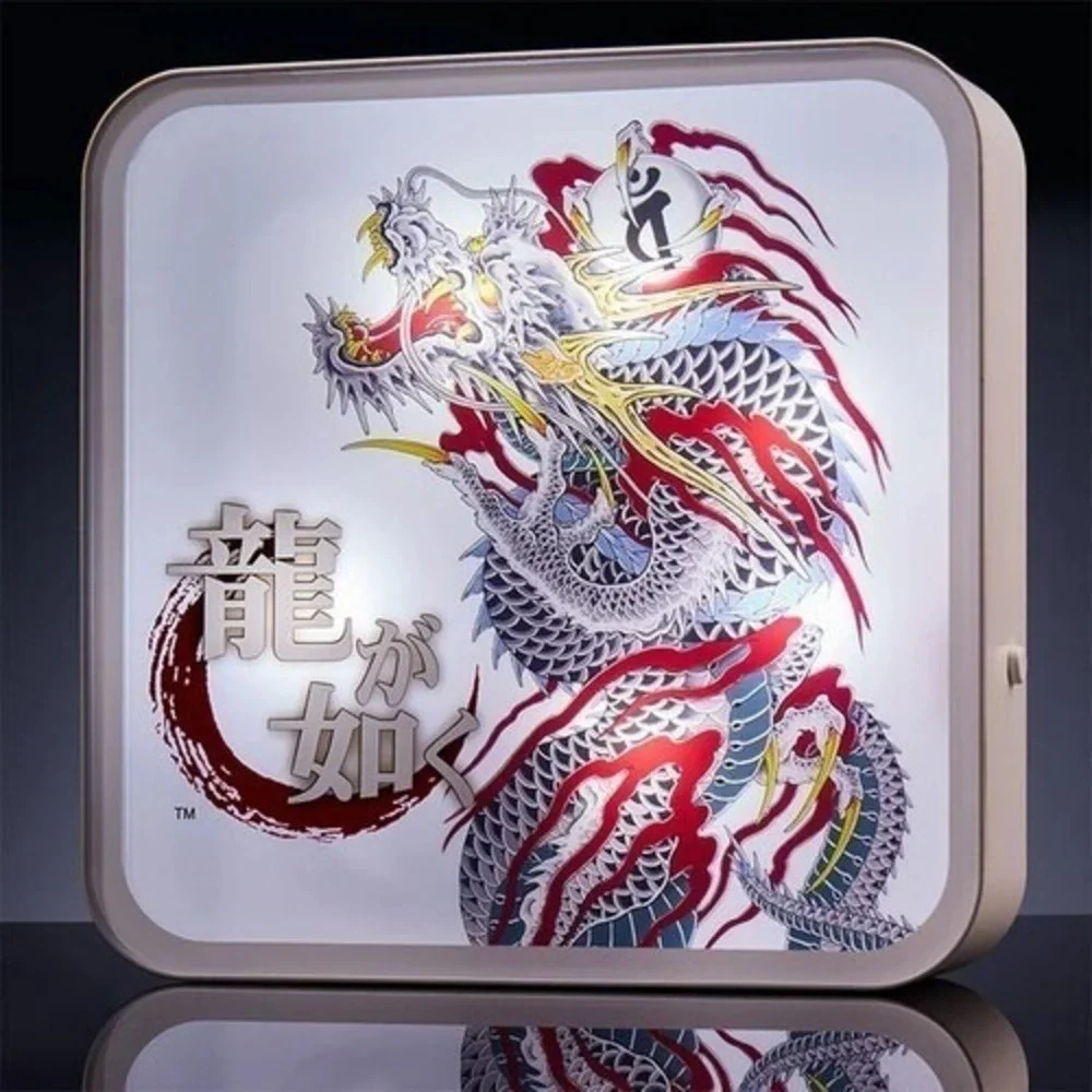 Numskull - Like a Dragon & Yakuza Acrylic Perspex Desk Lamp/Wall Light